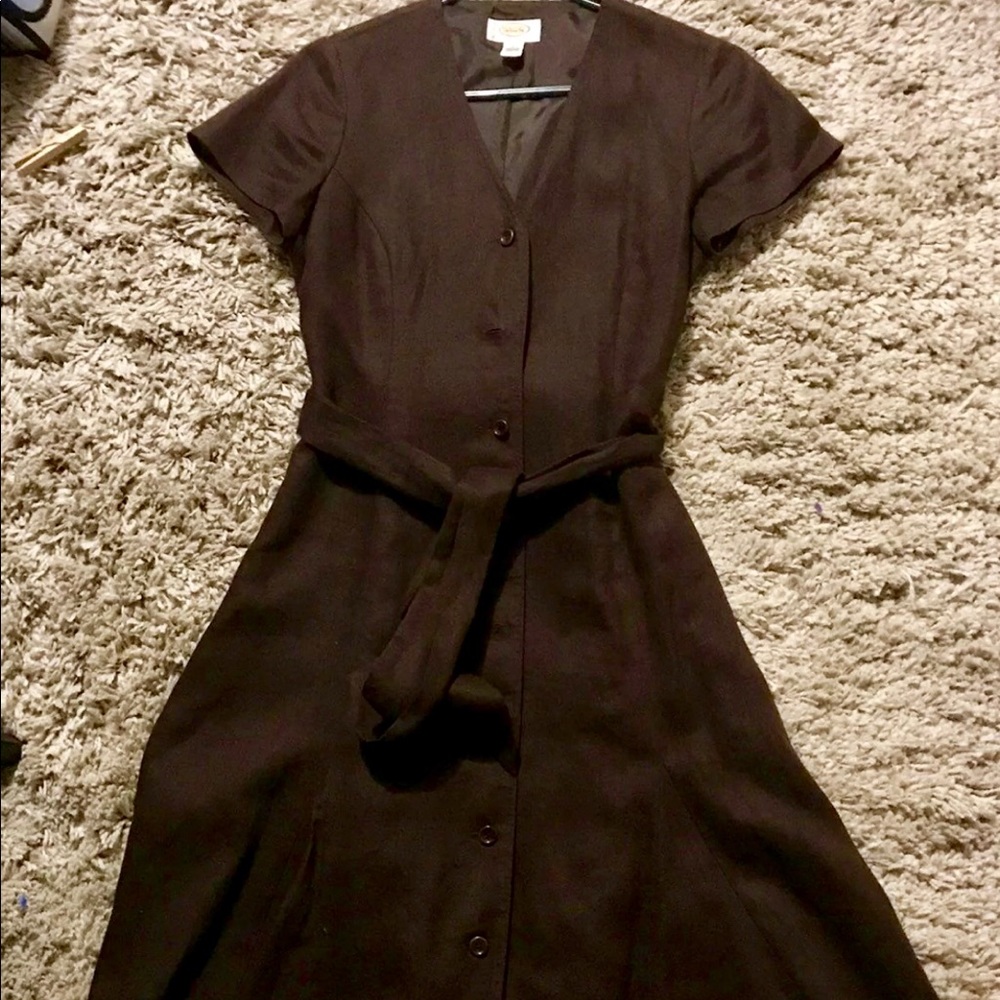 Talbots Brown Dress